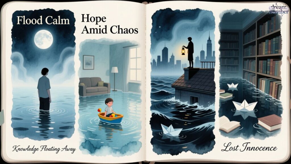 Common Flood Dream Scenarios and Their Potential Meanings