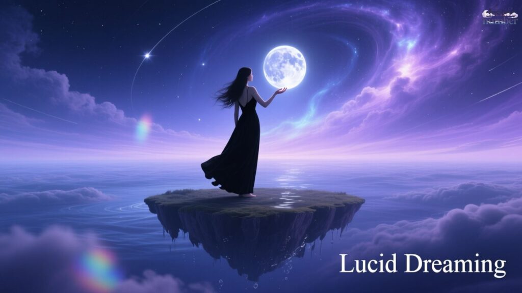 Lucid Dreaming to Seeing a woman in black clothes in dream