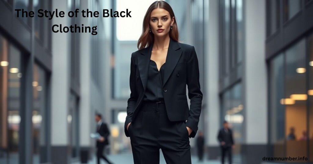 The Style of the Black Clothing