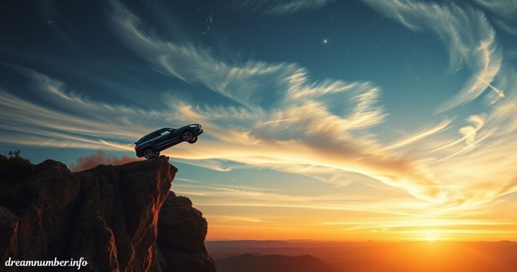 The Symbolism of Dream About Driving Off a Cliff