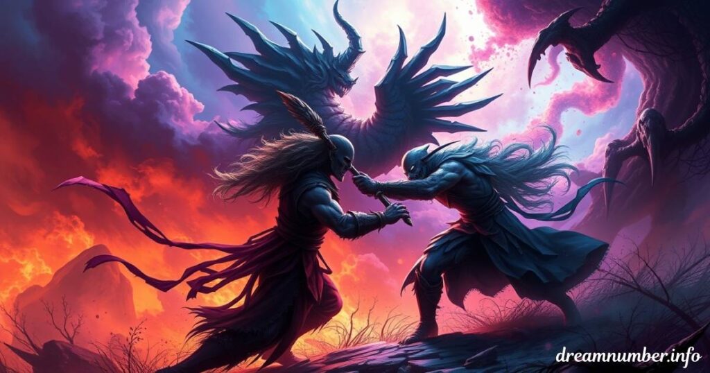 When Dream Fights Turn Dark