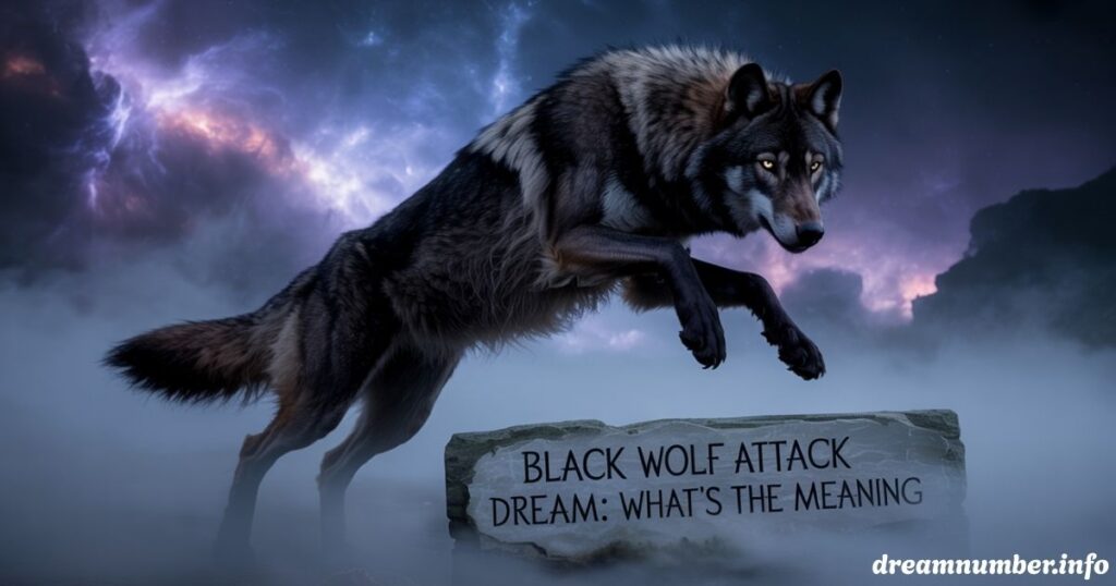 Black Wolf Attack