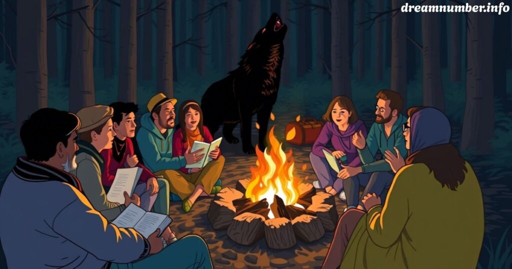 Cultural Perspectives on Black Wolf Attack Dreams