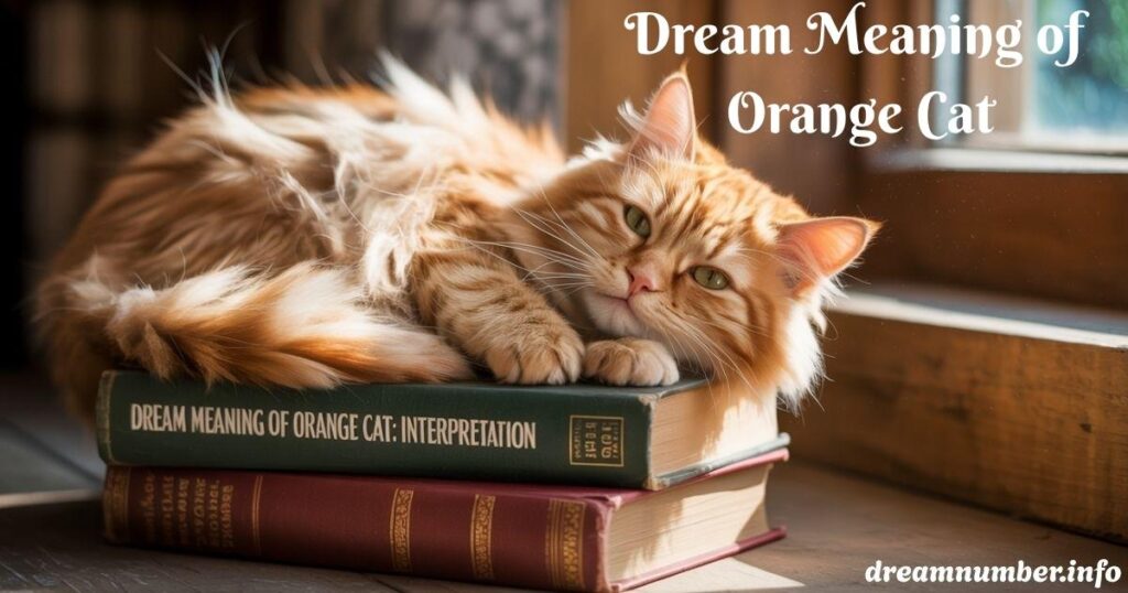 Dream Meaning of Orange Cat: Interpretation