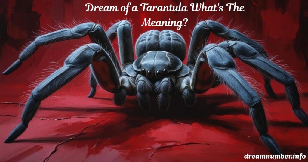 Dream of a Tarantula What’s The Meaning?