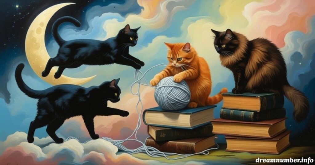 Feline Behavior in Dreams: Actions Speak Louder Than Meows