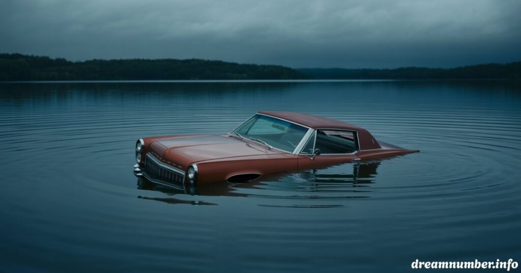 How Car Sinking in Water Dream Details Matter