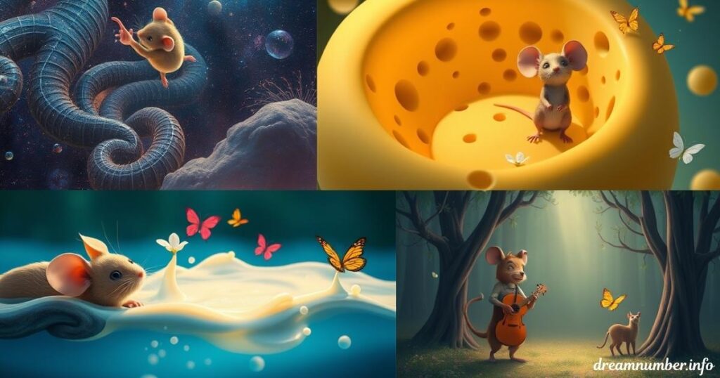 Mouse Dreams in Different Scenarios