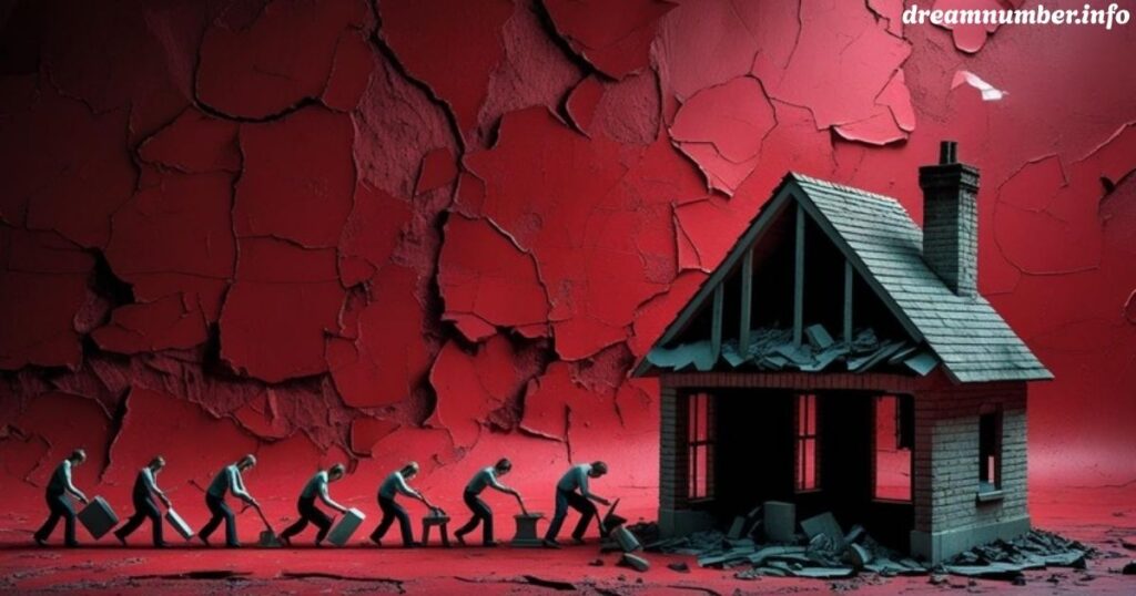 Rebuilding & Moving Forward in Dream About Your House Falling Apart