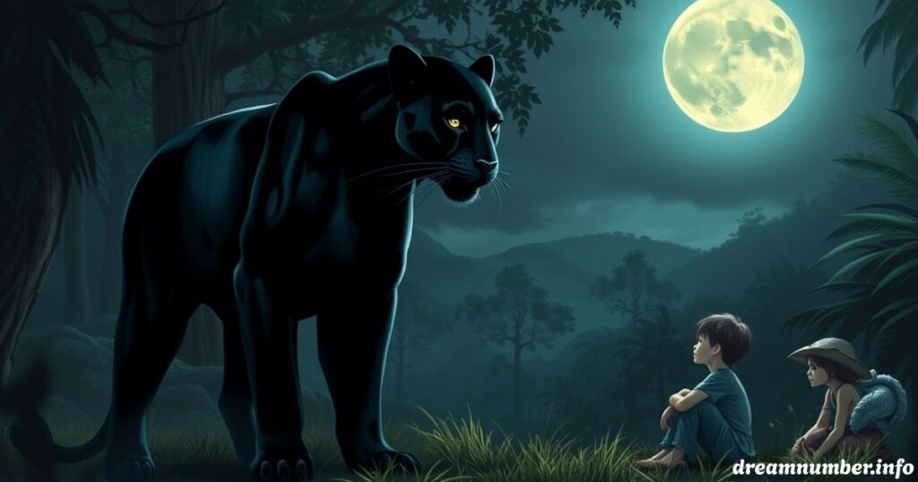 Variations of black panther dream meaning