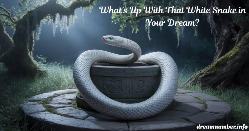 What’s Up With That White Snake in Your Dream?