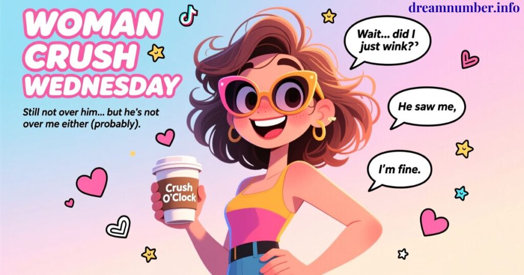 Funny Woman Crush Wednesday Captions